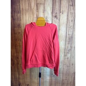Ampersand Avenue Hoodie Coral Pink Women's M